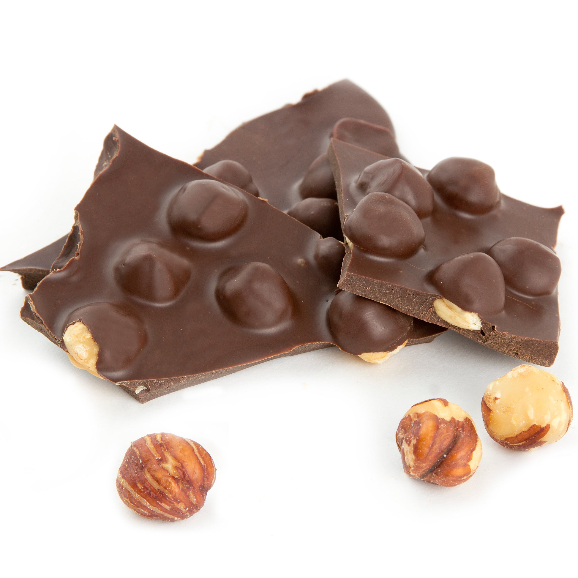 Dark Chocolate Hazelnut Bark