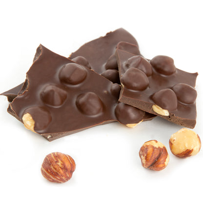 Dark Chocolate Hazelnut Bark