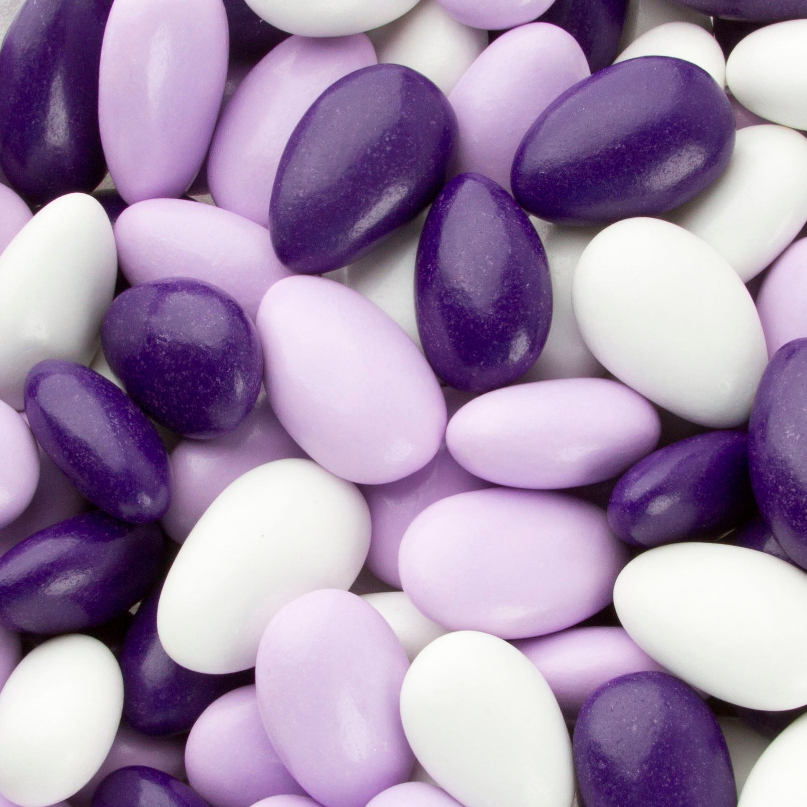 Purple, Lavender & White Jordan Almonds