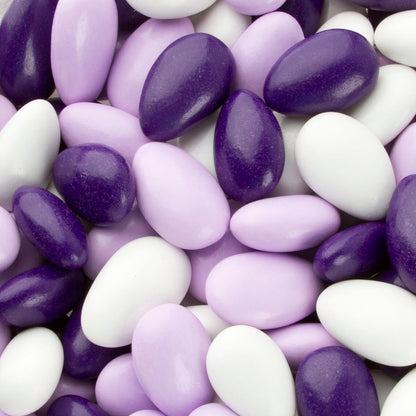 Purple, Lavender & White Jordan Almonds