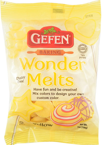 Non-Dairy Yellow Melting Chocolate Wafers
