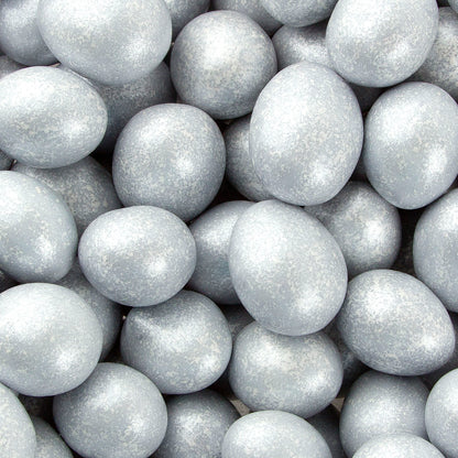 Silver Sparkle Chocolate Jordan Almonds