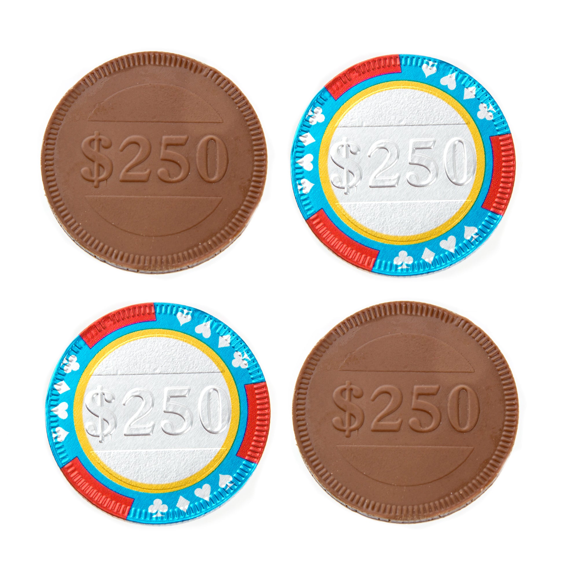 250$ Chip Chocolate Coin