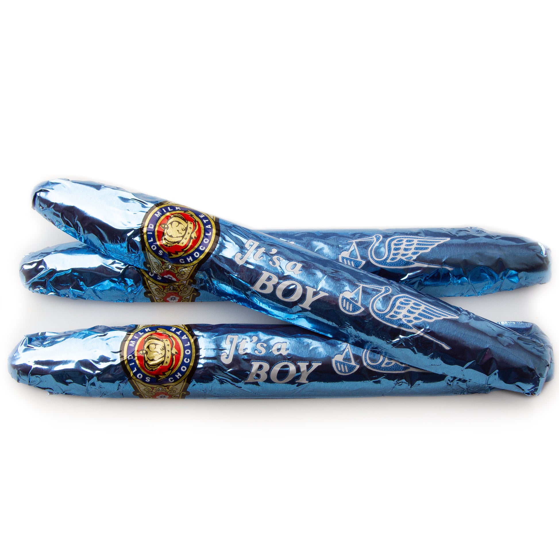 Baby Boy Milk Chocolate Cigars - 24CT Box