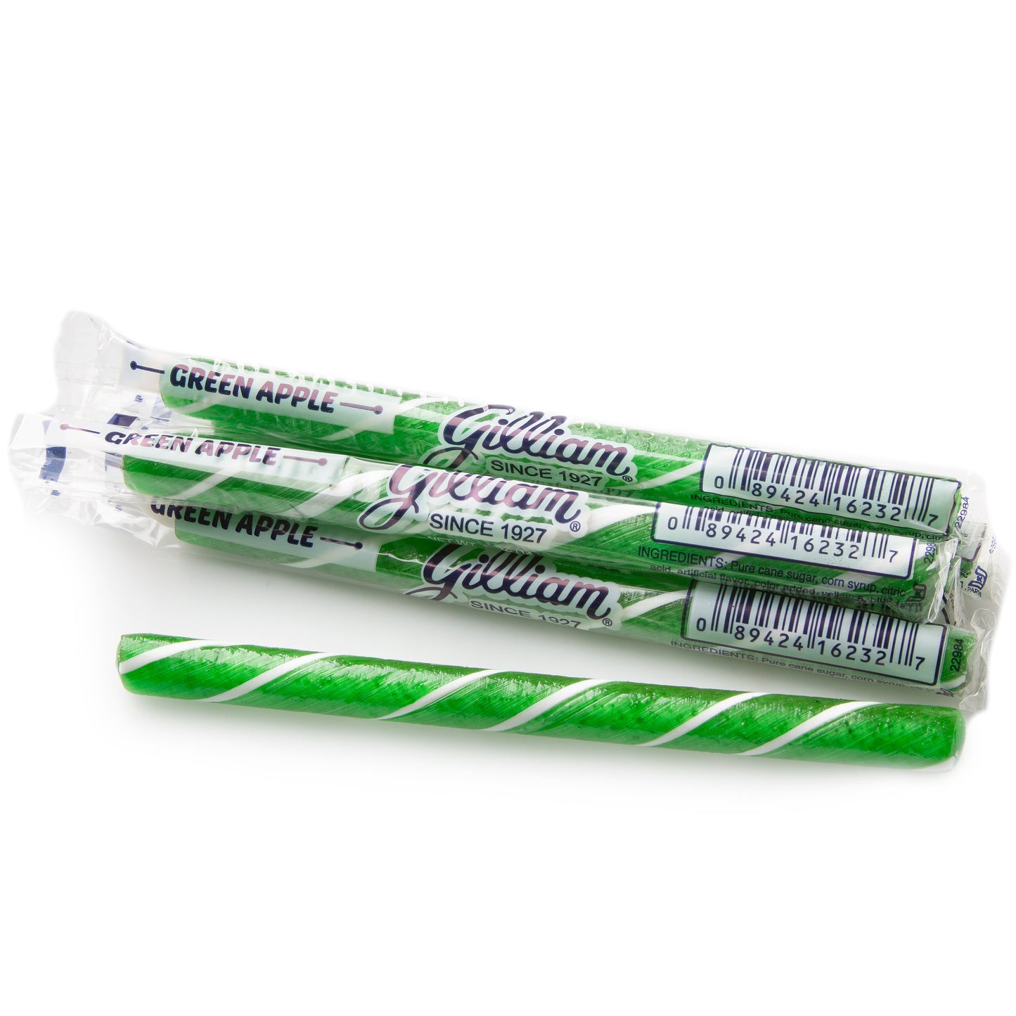 Green Apple Candy Sticks