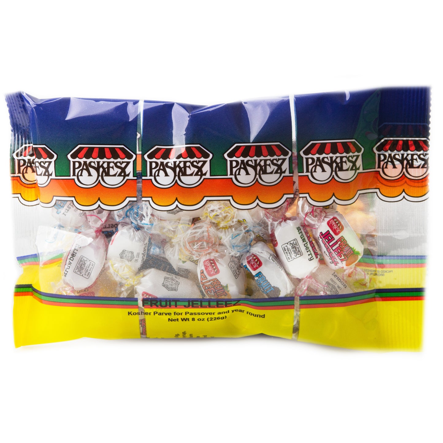 Passover Assorted Fruit Jelleez Candies - 8oz Bag