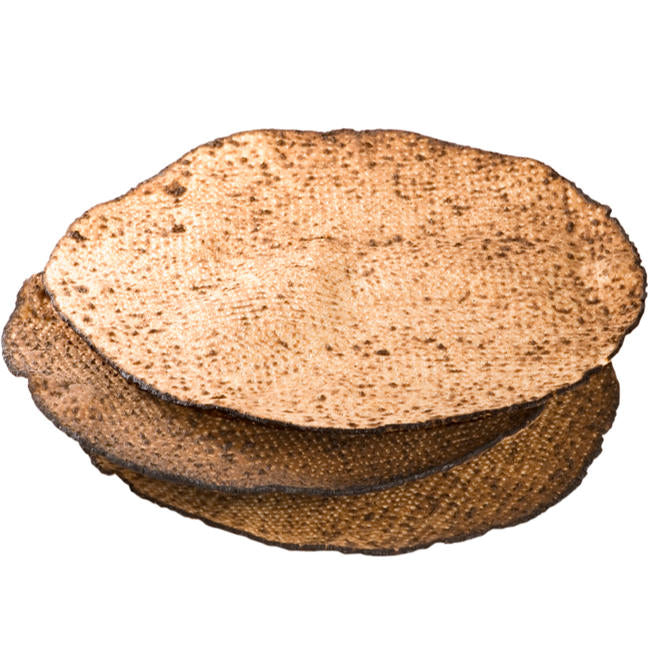 Handmade Round SPELT Shmura Matzo