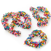 Belgian Chocolate Rainbow Pretzel Pieces