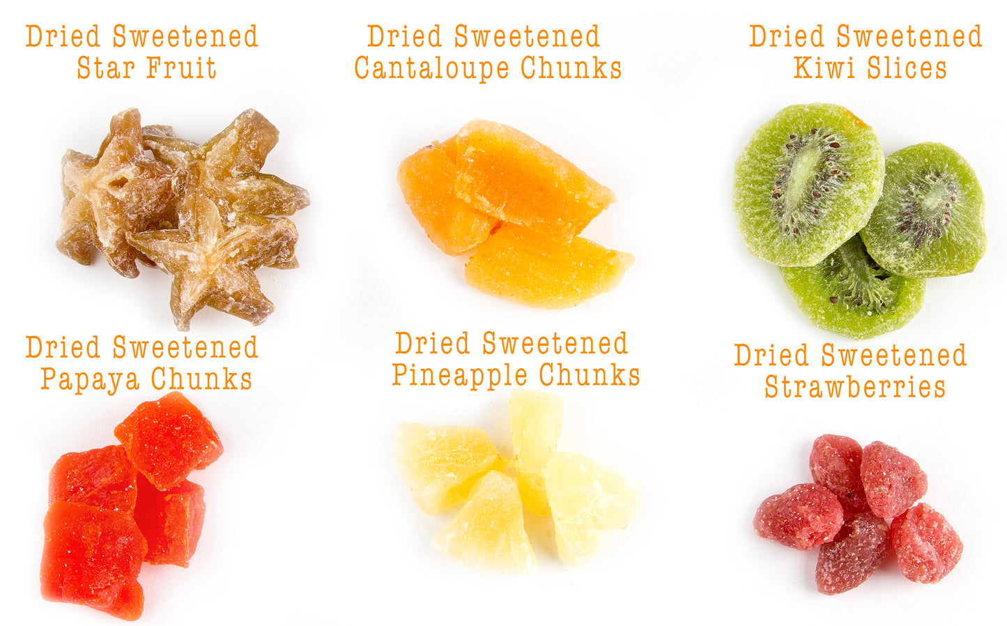 Tropical Sweetened Dried Fruit Salad