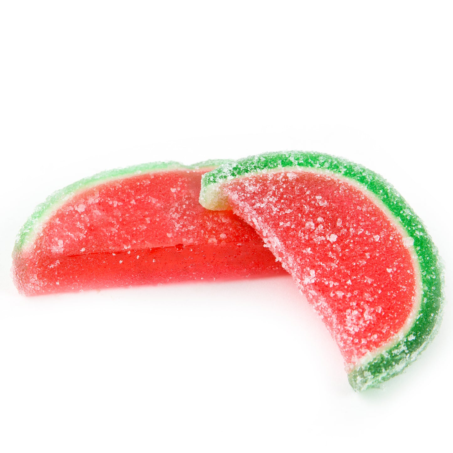 Wrapped Watermelon Jelly Fruit Slices - 24 Pieces