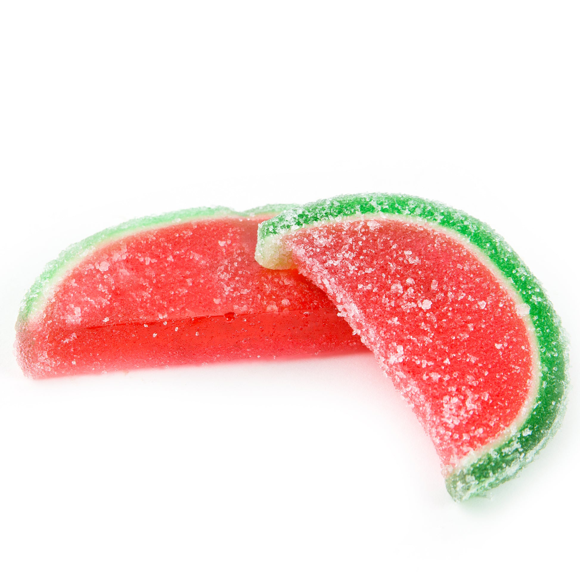 Wrapped Watermelon Jelly Fruit Slices - 24 Pieces
