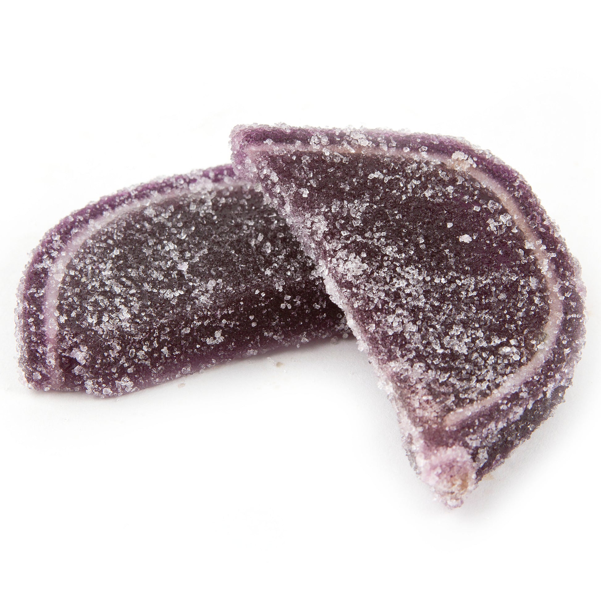 Wrapped Grape Jelly Fruit Slices - 24 Pieces