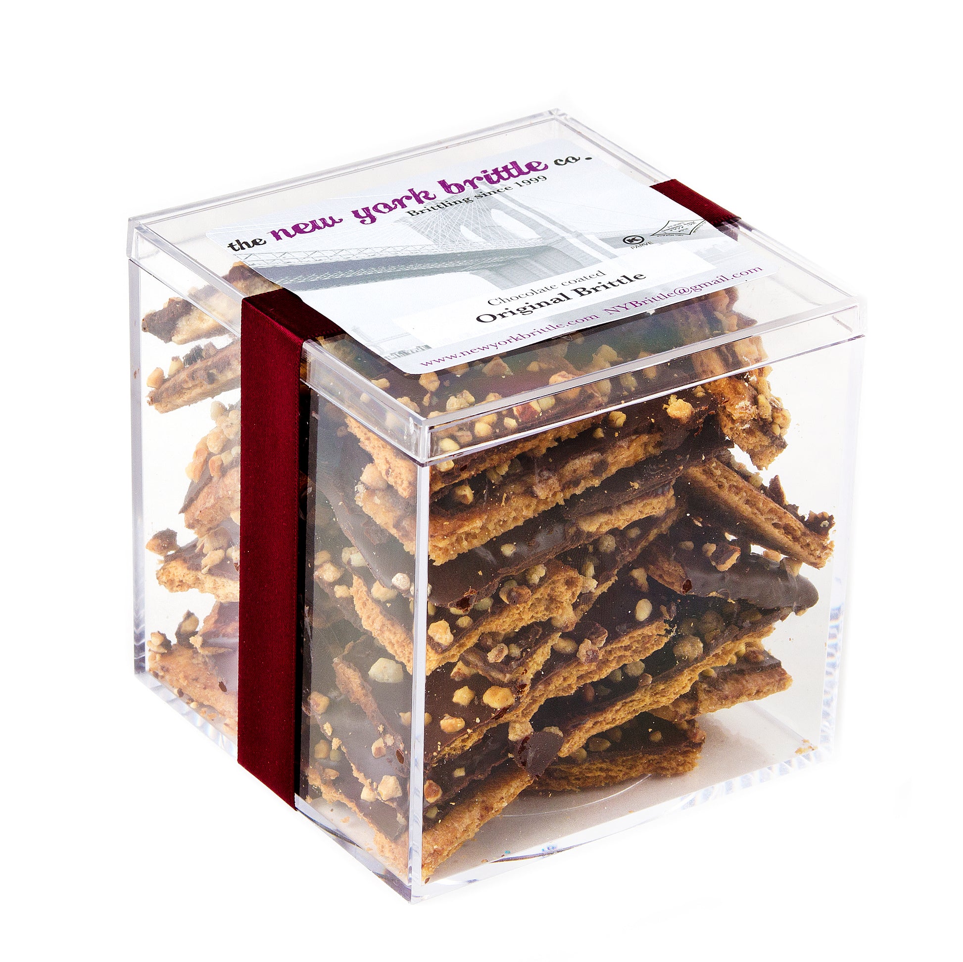 Gourmet Hand-Made Brittle - Chocolate & Nuts