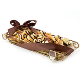 Exquisite Gold Mesh Rugelach Platter