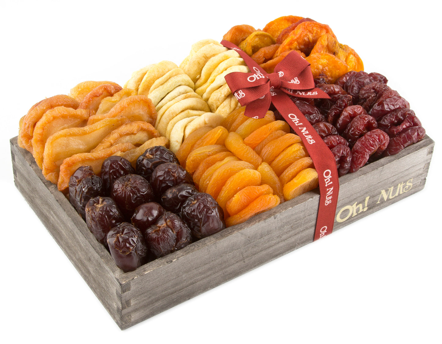 Wooden Dried Fruit Line Up - Medium