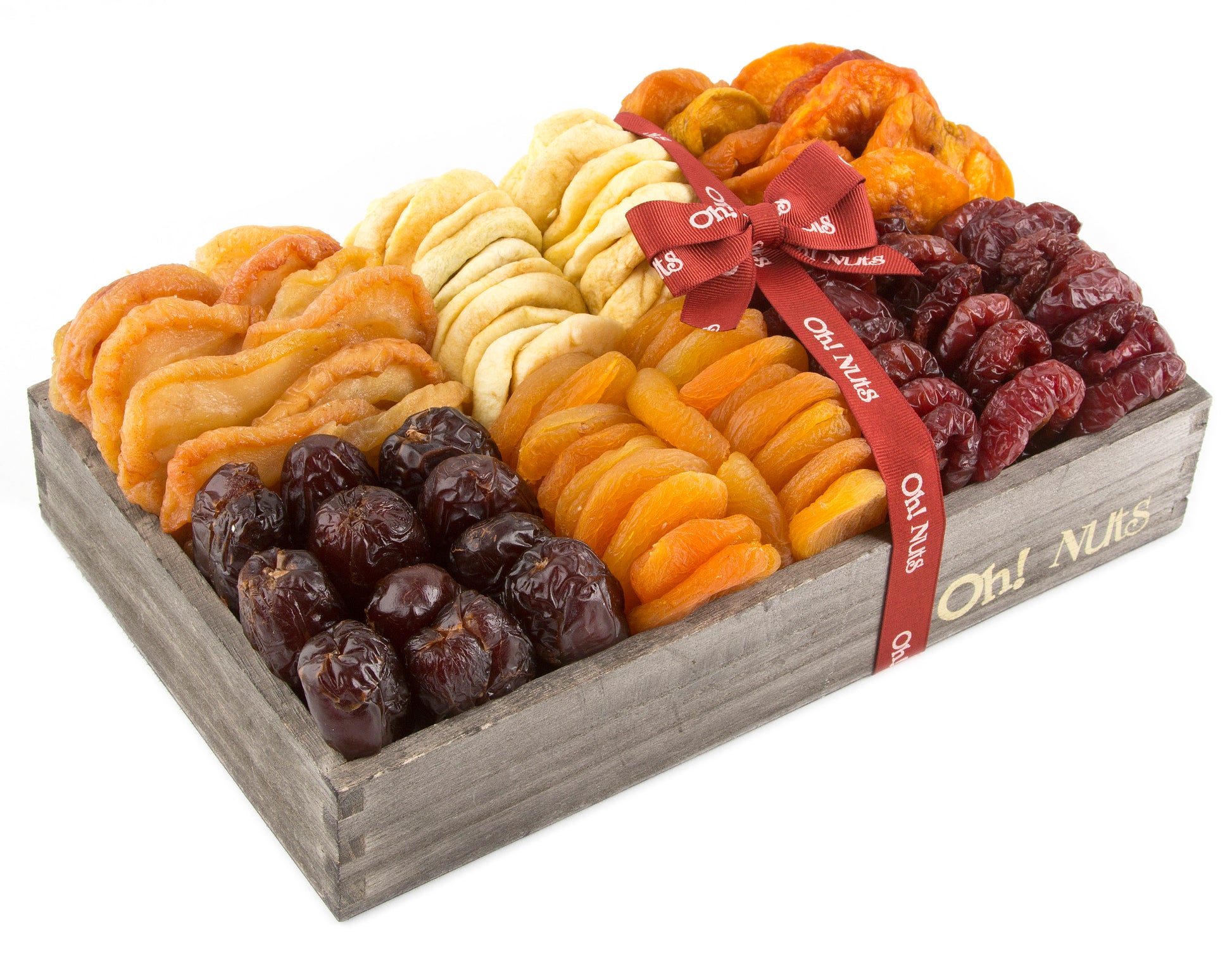 Wooden Dried Fruit Line Up - Medium