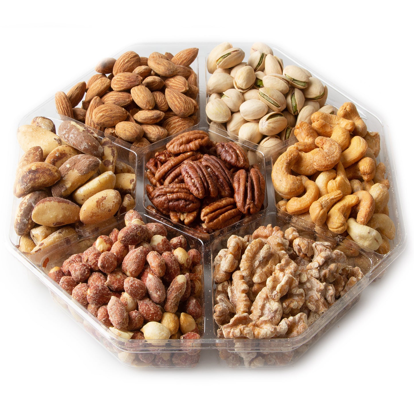 Healthy Dry Roasted 7 Variety Nuts Gift Basket