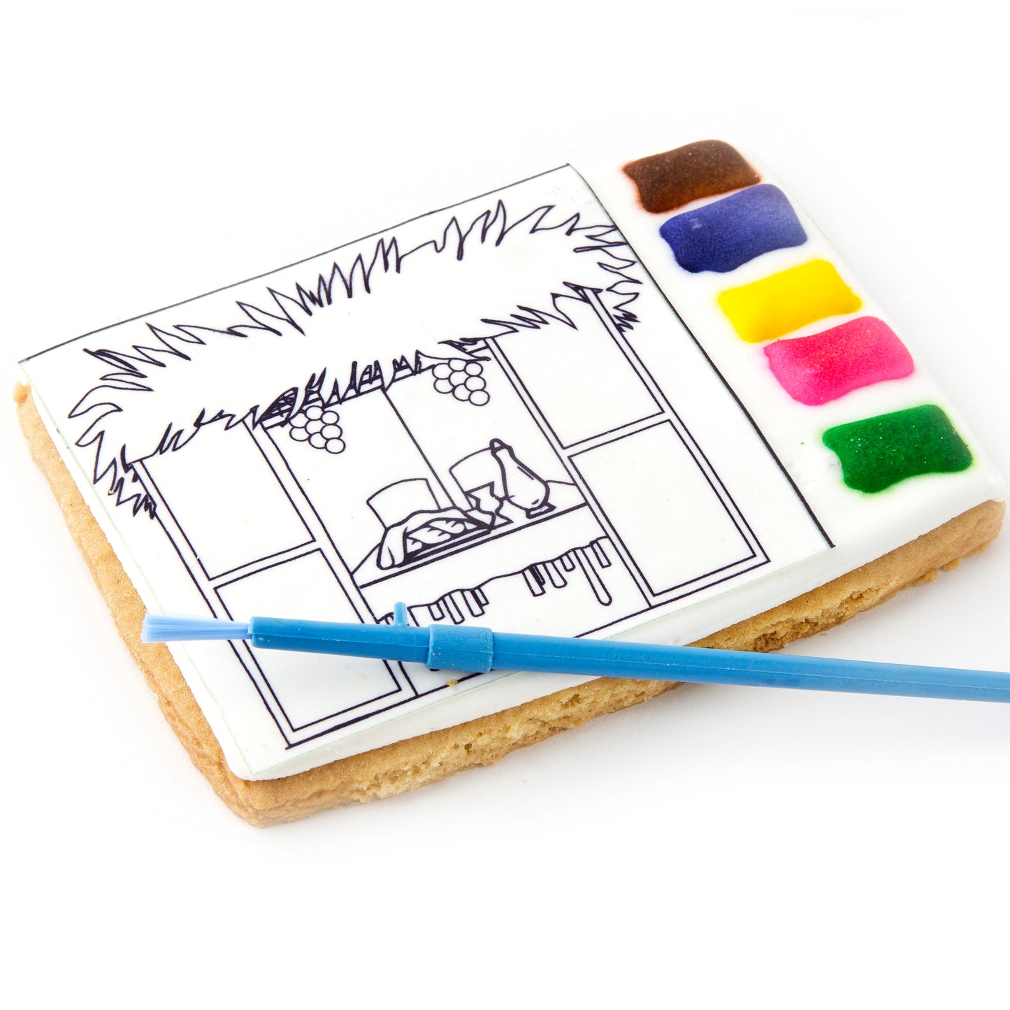 Brilliant All in One Paint a Cookie Kit- Sukkoth / Sukkah