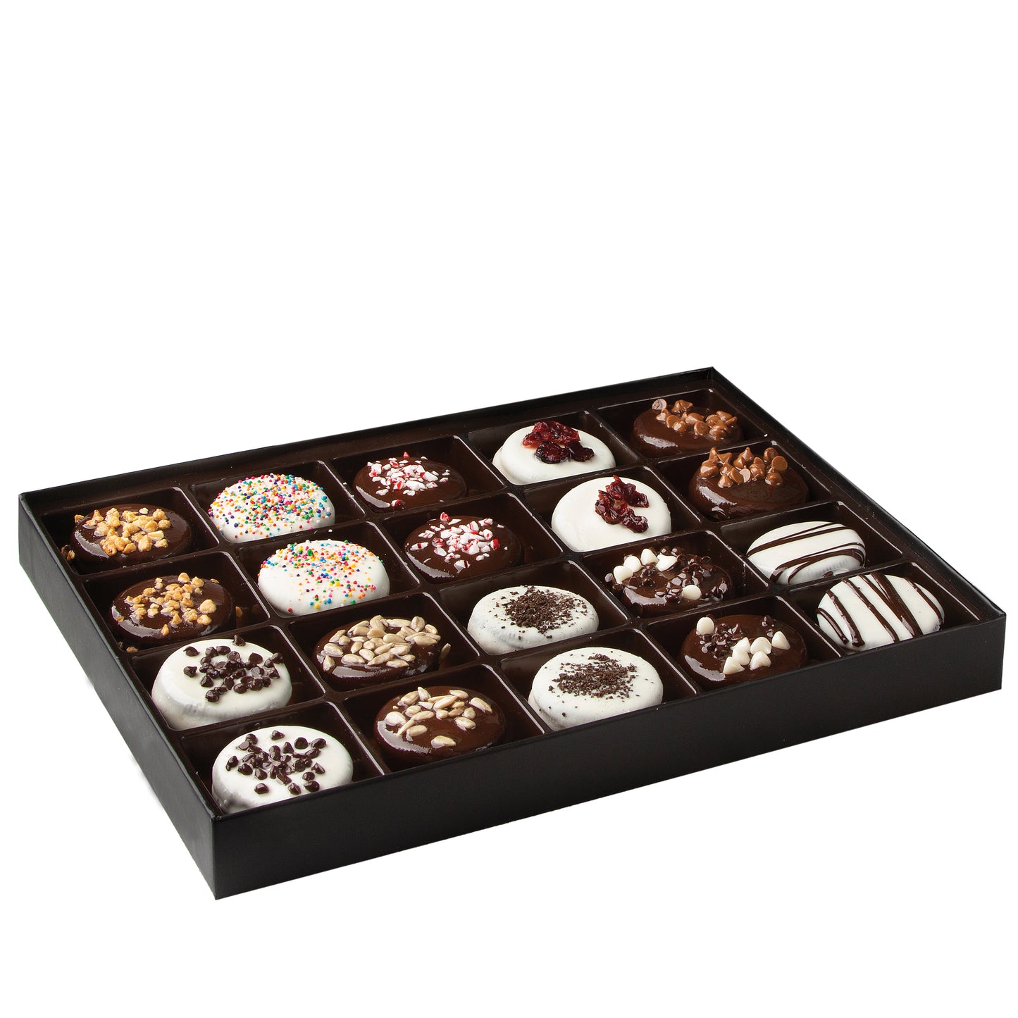 Handmade Chocolate Cookie Gift Box - 10 Variety / 20 CT