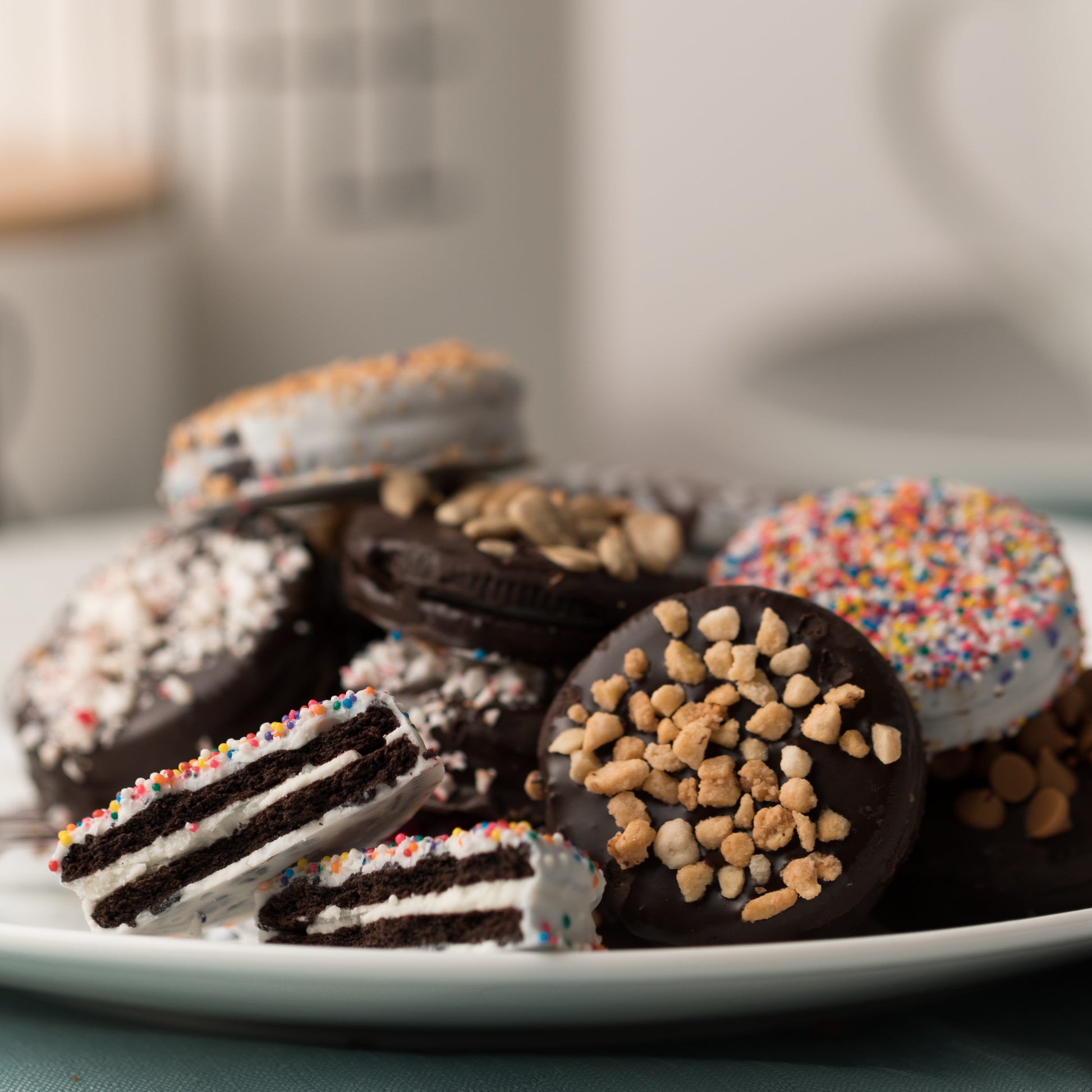 Handmade Chocolate Cookie Gift Box - 10 Variety / 20 CT