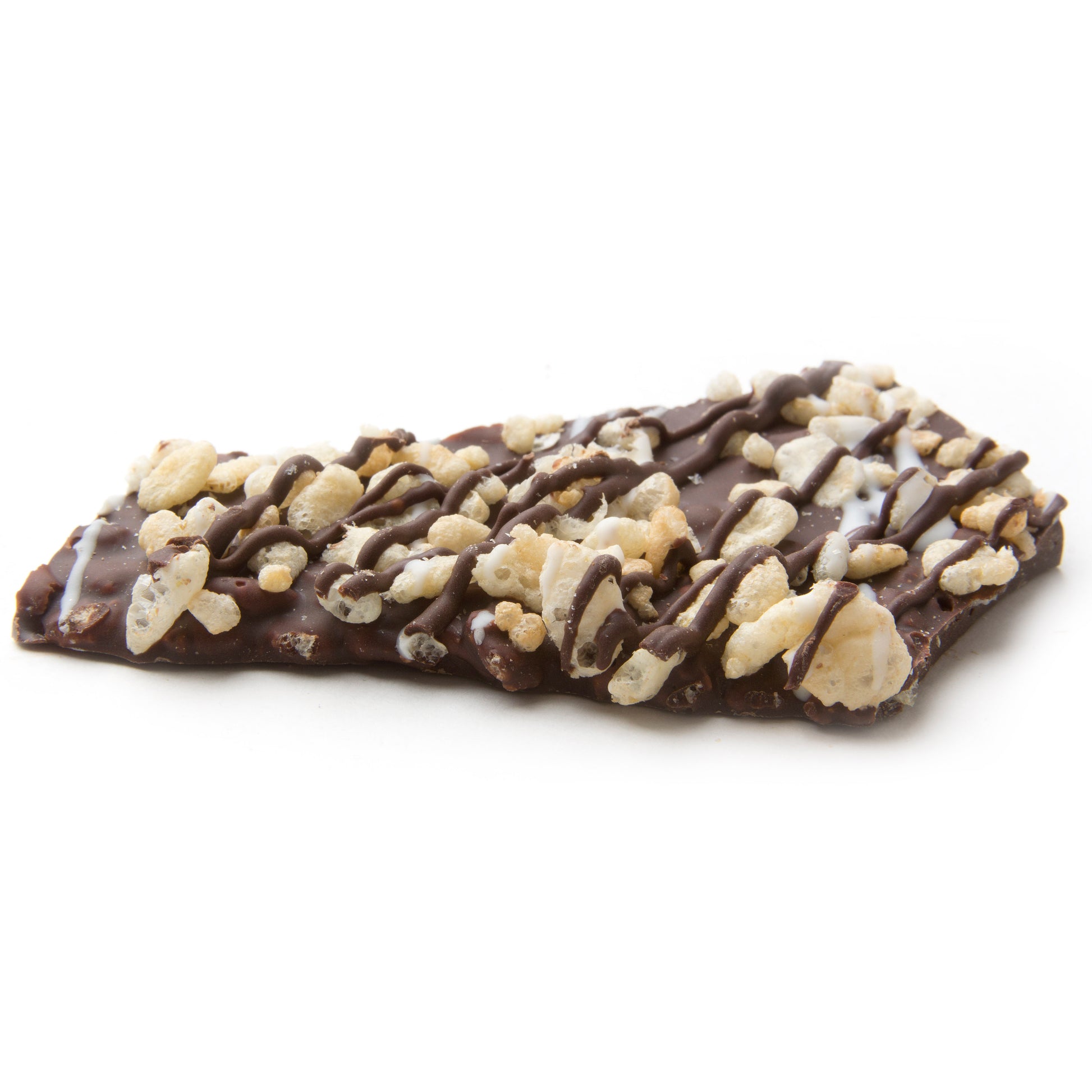 Handmade Belgian Chocolate Bark with Rice Krispies