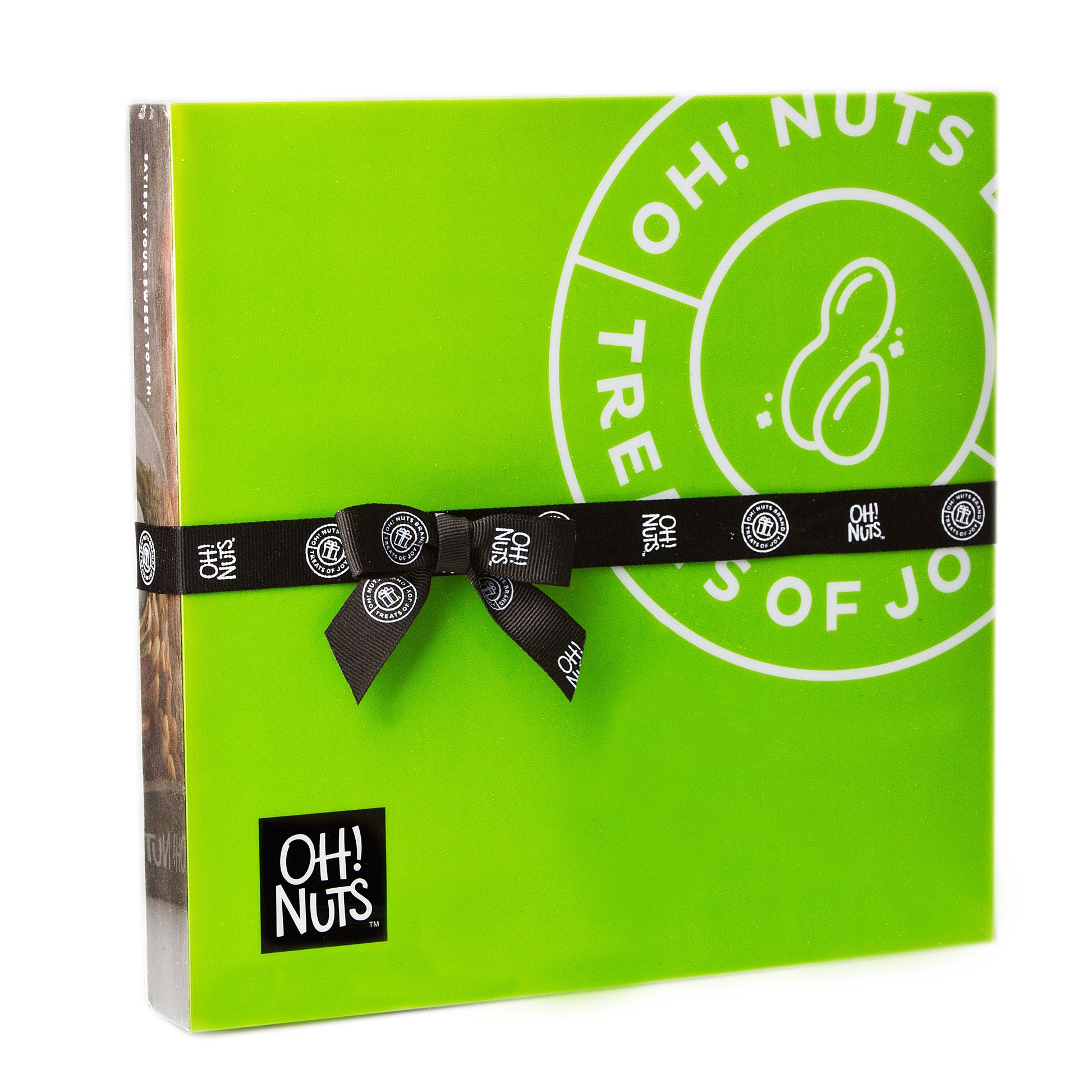 Holiday 9 Section Gourmet Nuts Wood Tray