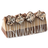 Hand Made Triangle Truffle Log