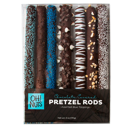 Baby Boy Chocolate Covered Pretzel Rods Gift Box