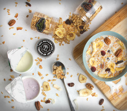 Oh! Nuts® Healthy Granola Gift Box - 6 Flavor Jars