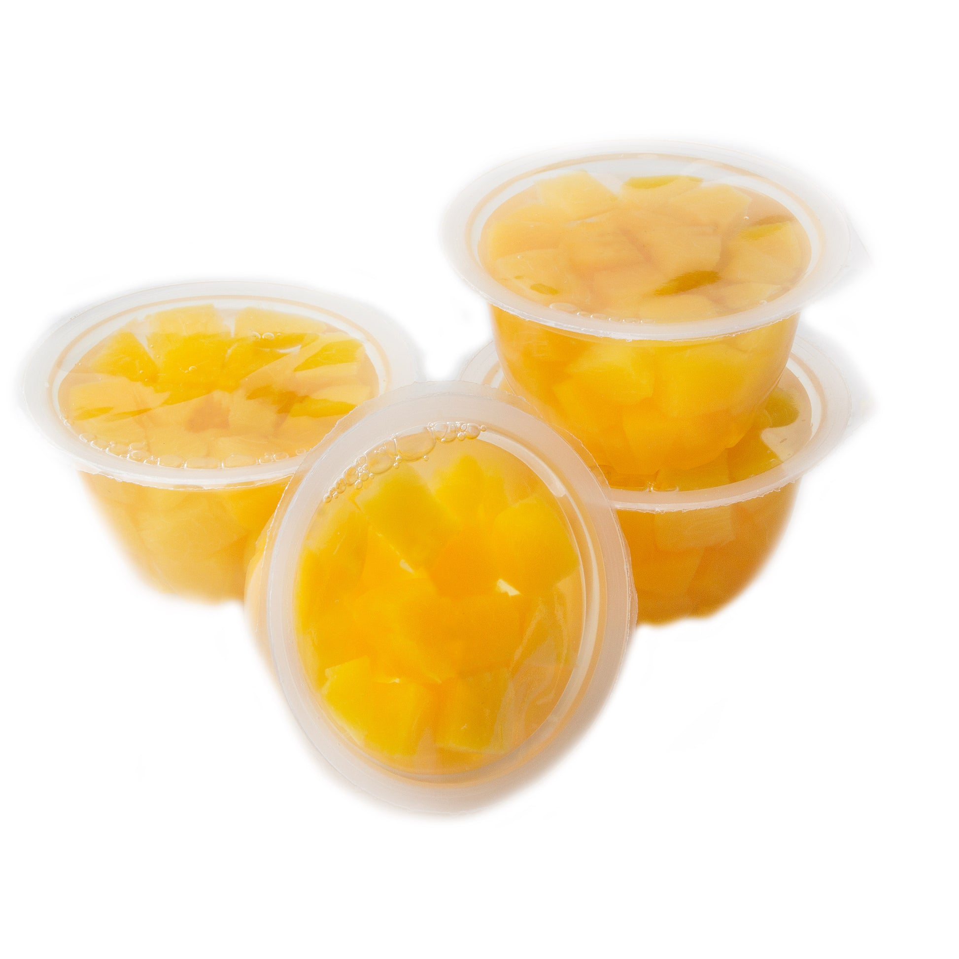 Passover Peach Cups - 4 x 4oz Cups