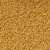 Gold Pearls Candy Decoration - 8 Oz Bag