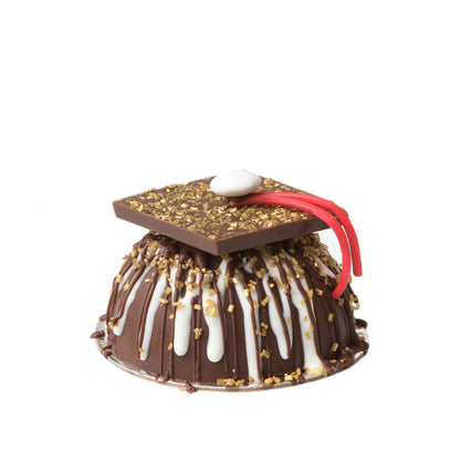 Hand Made Belgian Chocolate Praline Graduation Hat Miniature
