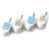 Hanukkah Texting Wood Dreidels
