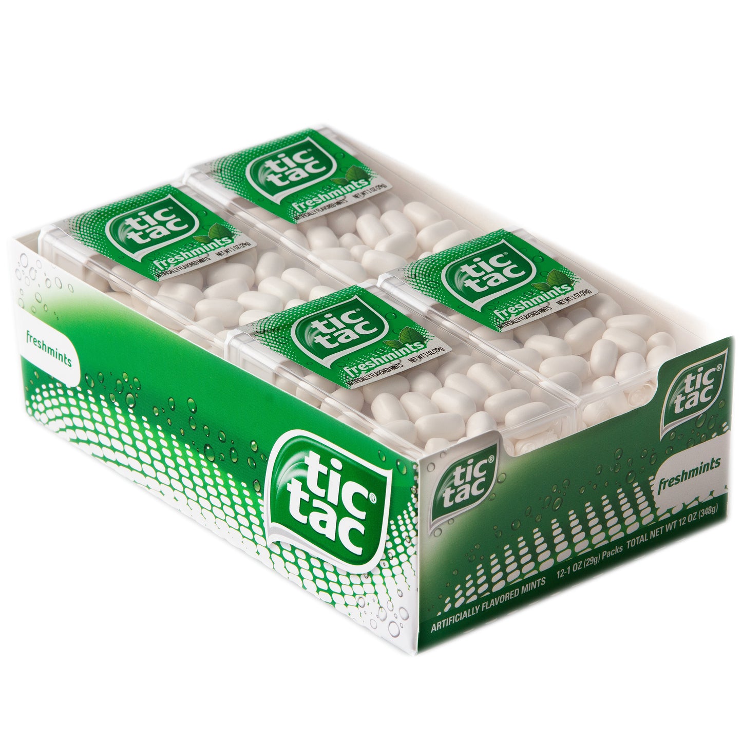 Tic Tac Fresh Mints Candy Dispensers - 12CT