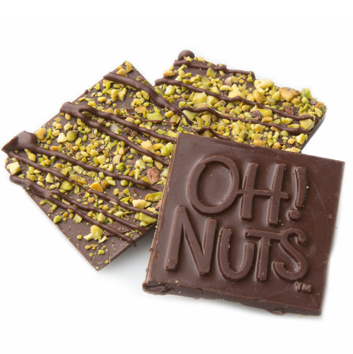Oh! Nuts Dark Chocolate Bark - Pistachio