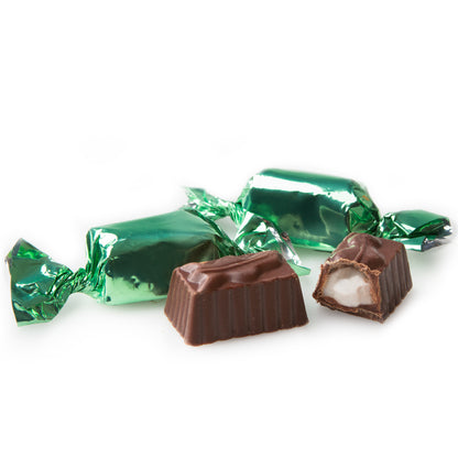 Bartons Dark Chocolate Mint Cream Bites - 4.5oz Bag