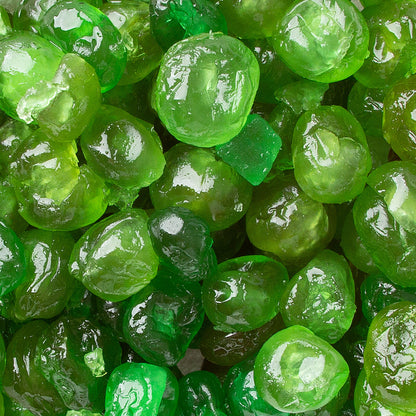 Glazed Green Cherries