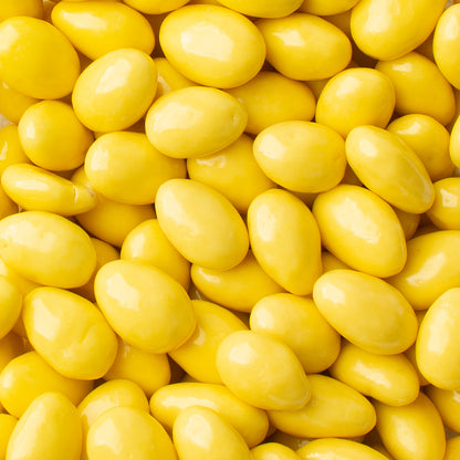 Yellow Chocolate Jordan Almonds - Lemon Cream