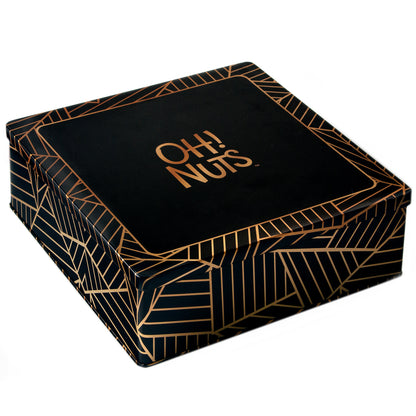 Purim Chocolate Collection Decorative Tin Gift Basket Mishloach Manos