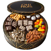 Oh! Nuts Chocolate, Nuts & Candy Round Gift Tin