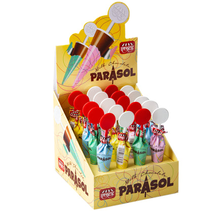 Milk Chocolate Parasols - 20CT Box
