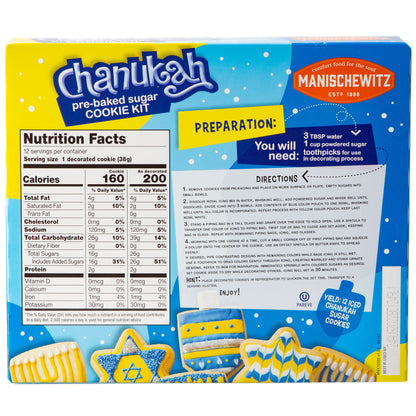 Hanukkah DIY Sugar Cookie Kit