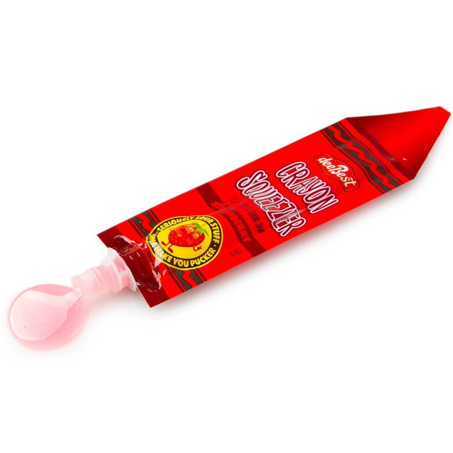 Crayon Squeezers Candy Sour Gel - 12CT Bag