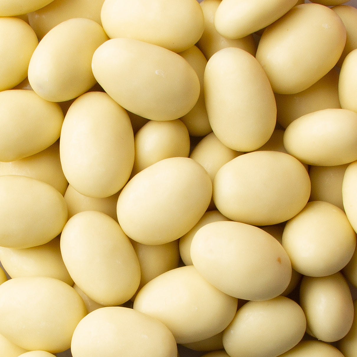 White Milk Chocolate Covered Almonds