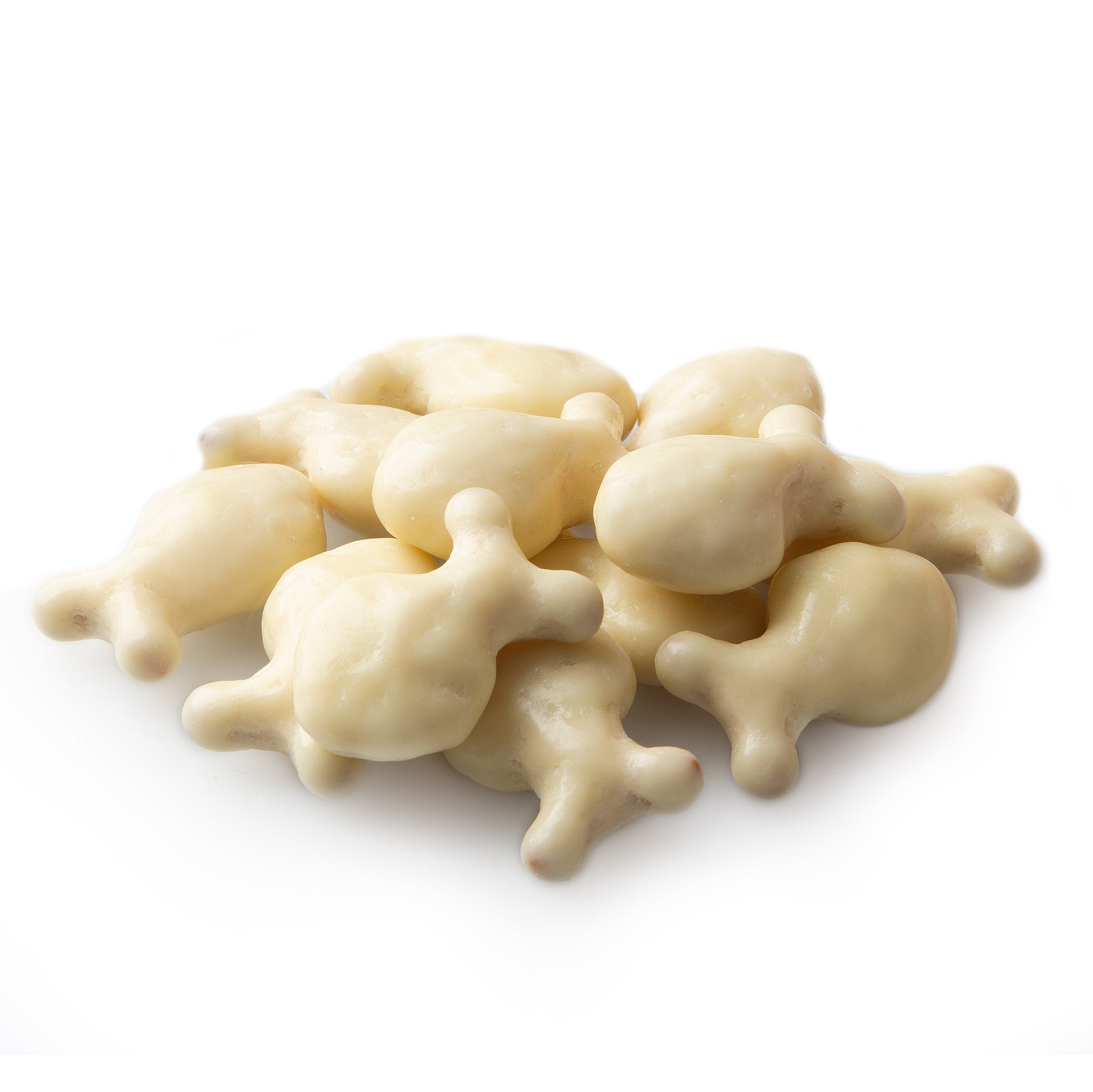 White Milk Chocolate Covered Fish Crackers