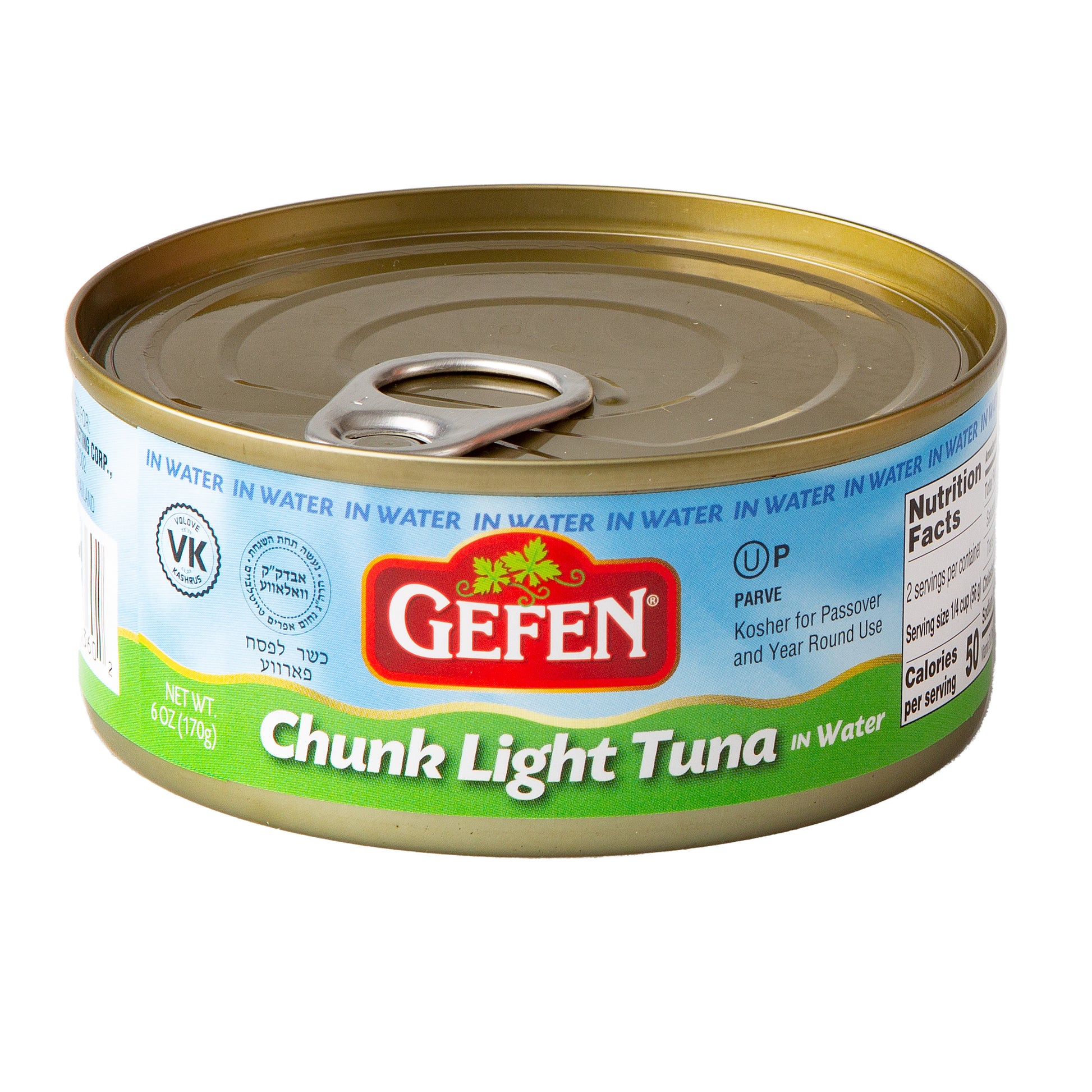 Chunk Light Tuna in Water - 6oz Tin