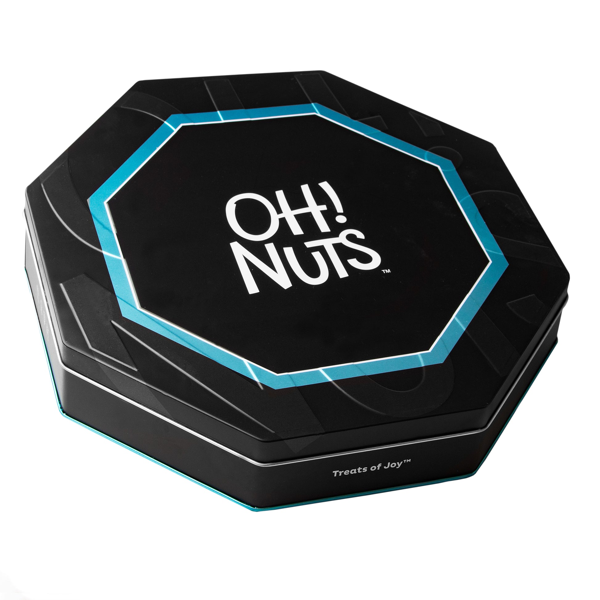 Oh! Nuts 7 Section Assorted Nuts Gift Tin