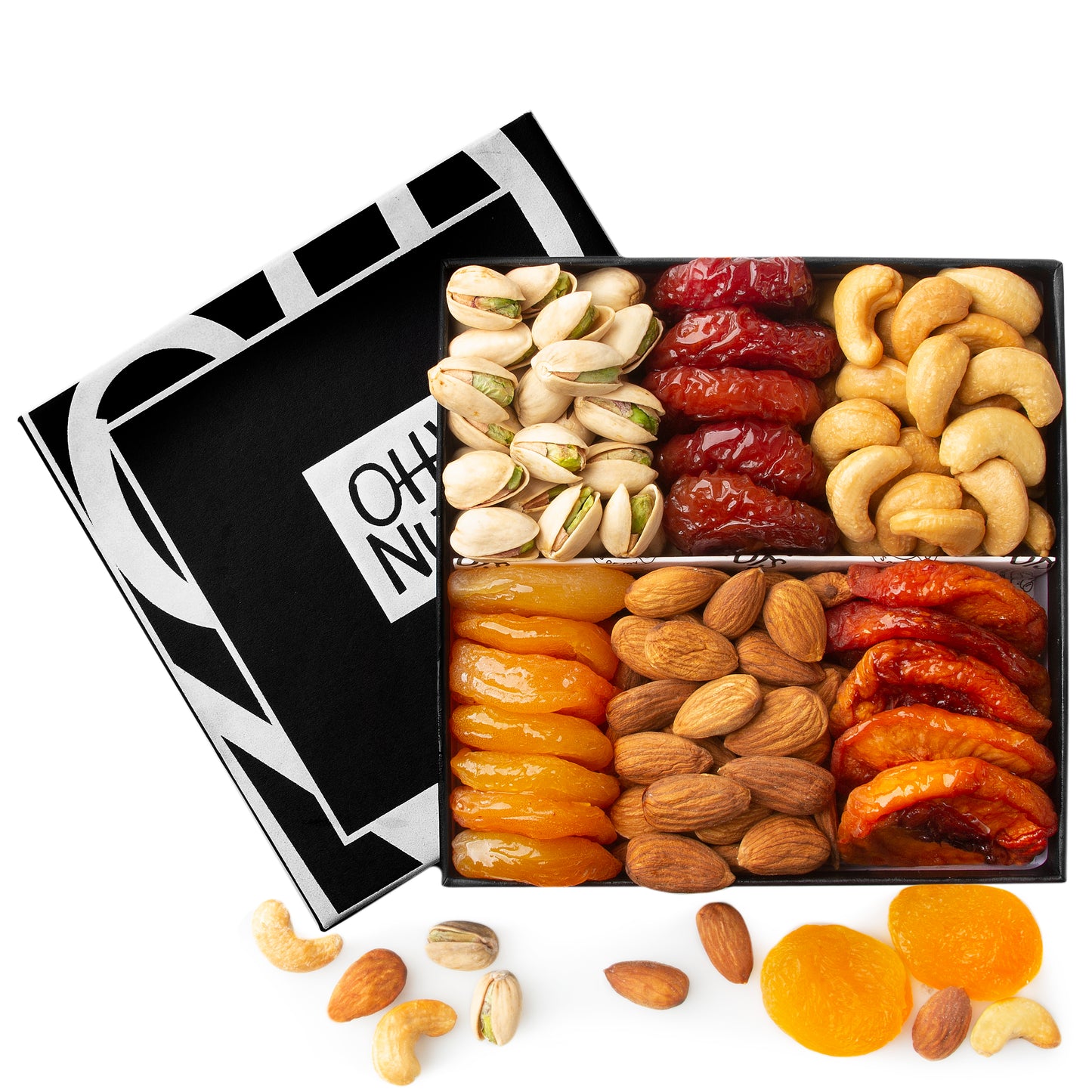 6 Variety Nuts & Dried Fruit Gift Box