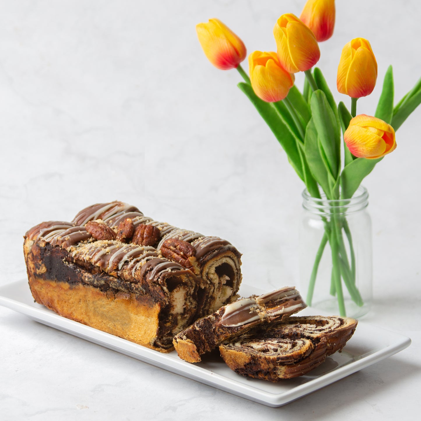 Chocolate Cheese Babka