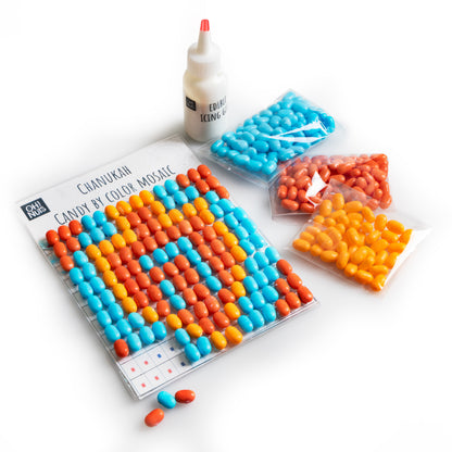 Hanukkah Candy Mosaic *Limited Edition*